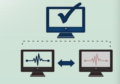 3 computers heart monitor